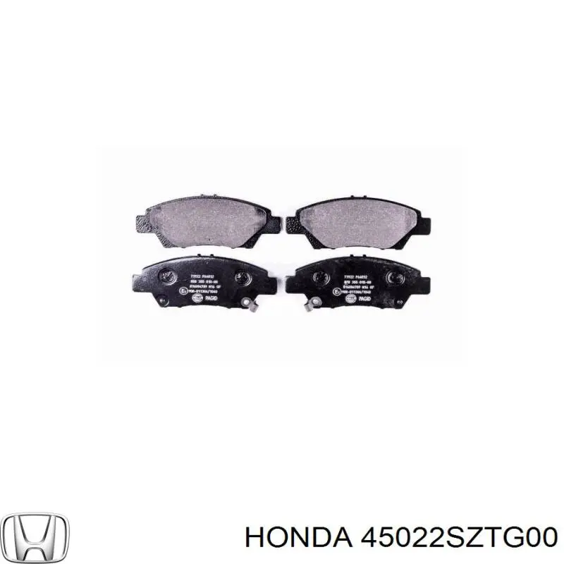 Колодки Honda 45022SZTG00 цена, от 33.35 USD