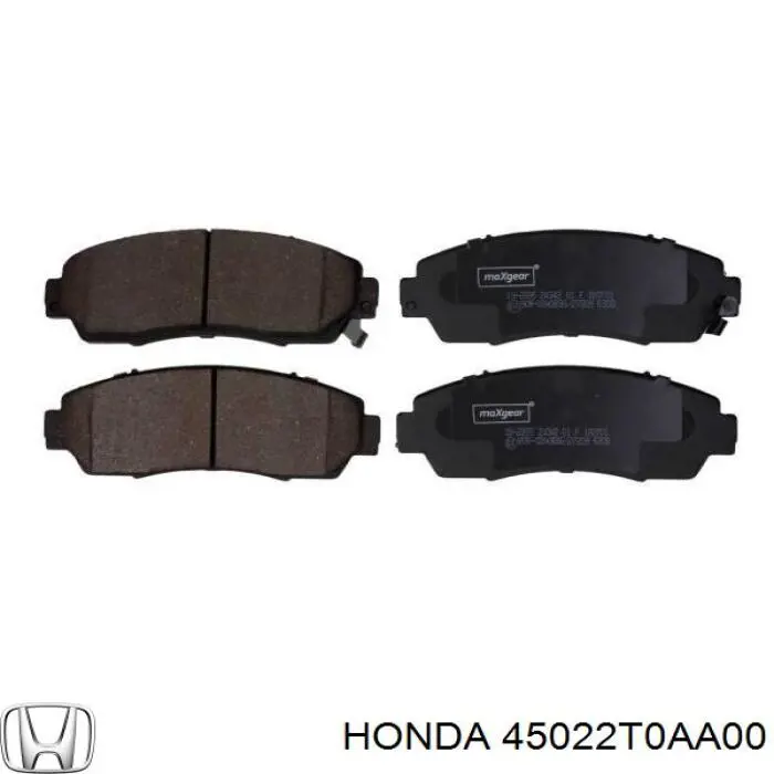 Тормозные колодки Honda 45022T0AA00