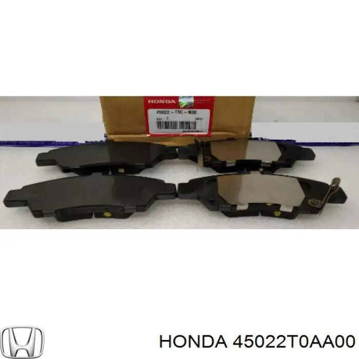 45022T0AA00 Honda Колодки передние