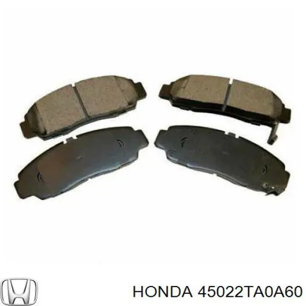 45022TA0A60 Honda колодки тормозные передние дисковые