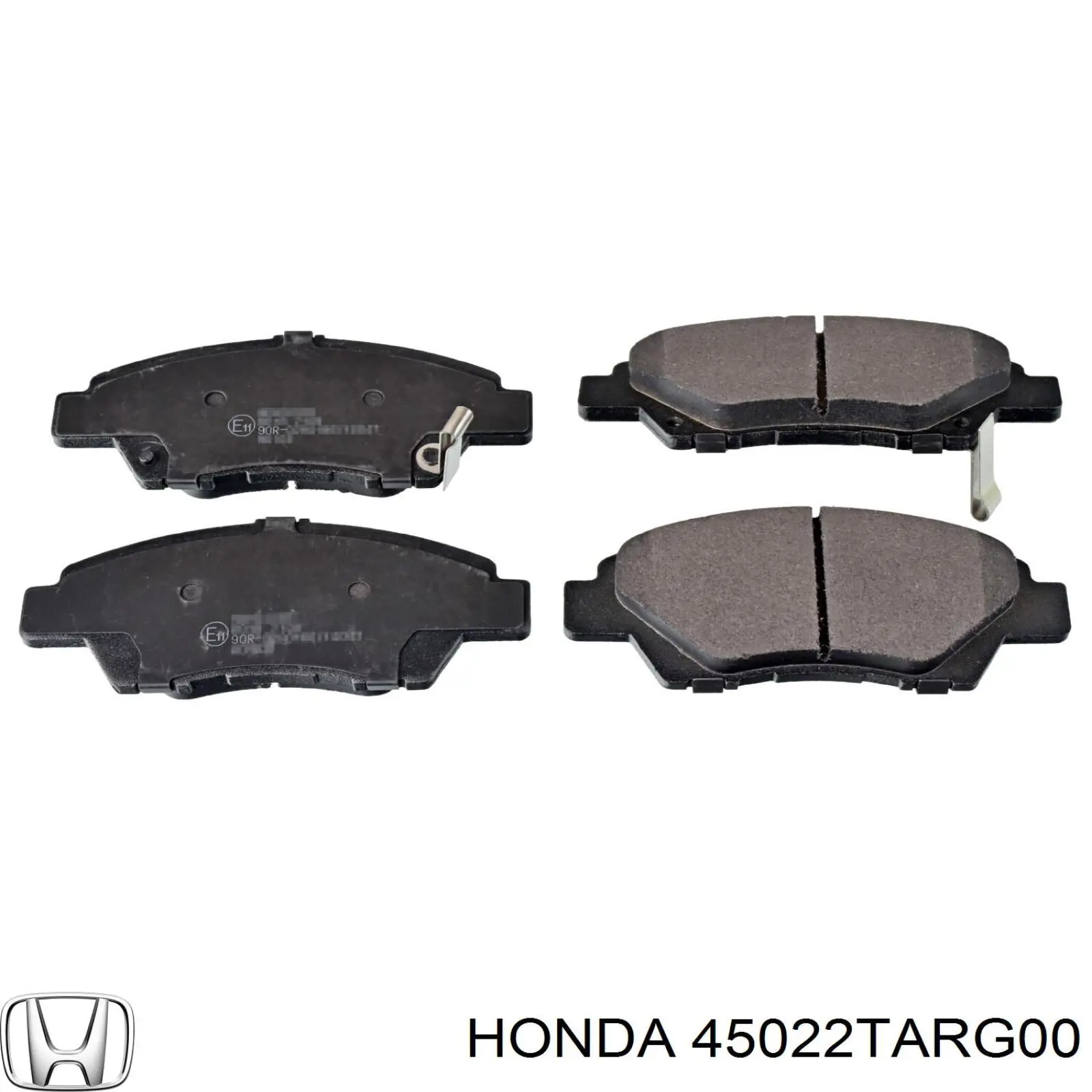 Передние тормозные колодки 45022TARG00 Honda