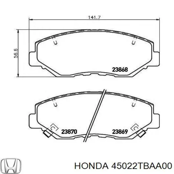  45022TBAA00 Honda