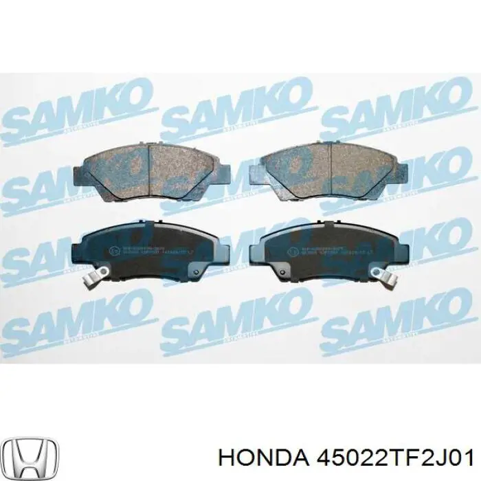 Колодки Honda 45022TF2J01 цена, от 23.04 USD