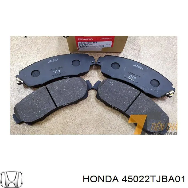 45022TJBA01 Honda Колодки передние