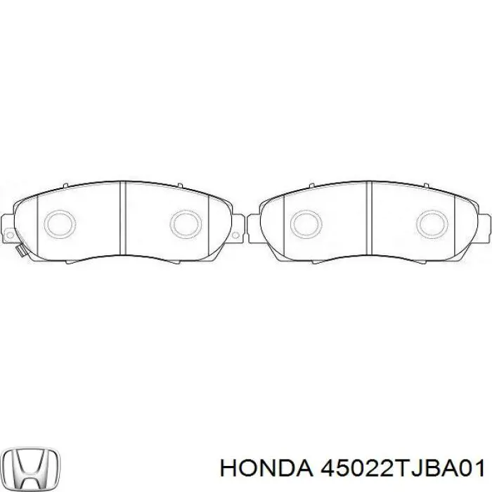 Колодки Honda 45022TJBA01 цена, от  