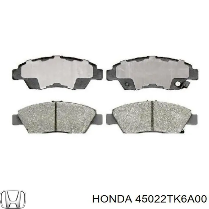 Тормозные колодки Honda 45022TK6A00