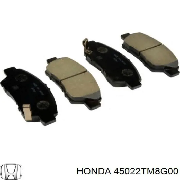 Передние тормозные колодки 45022TM8G00 Honda