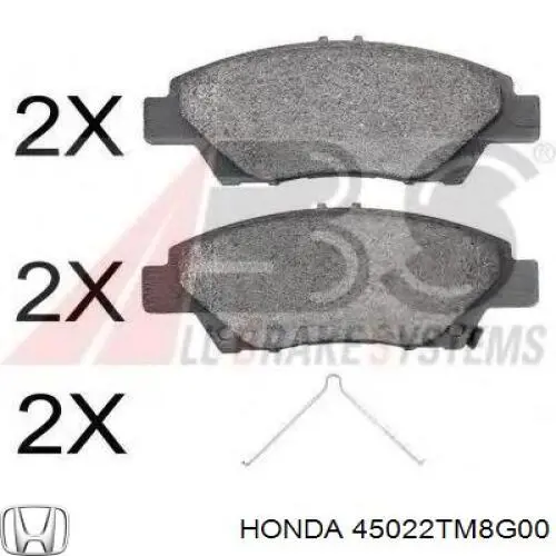 45022TM8G00 Honda