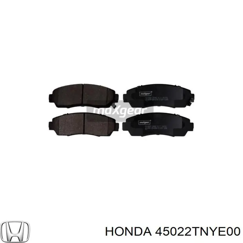 Передние тормозные колодки 45022TNYE00 Honda