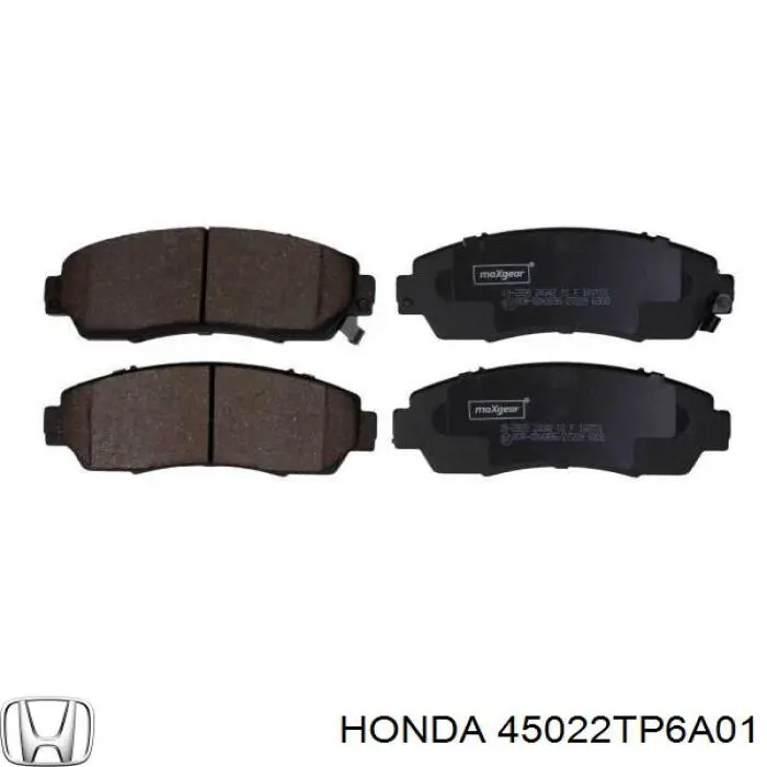 Колодки Honda 45022TP6A01 цена, от 29.64 USD