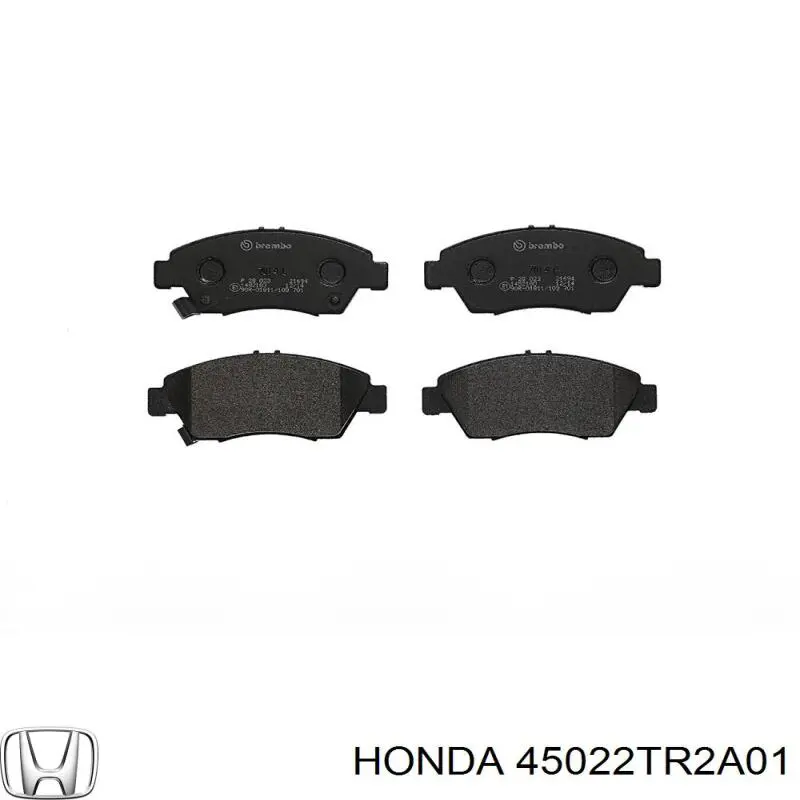 Передние тормозные колодки 45022TR2A01 Honda