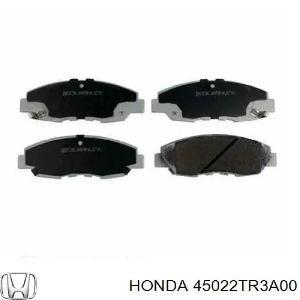 45022-TR3-A00 Honda передние тормозные колодки