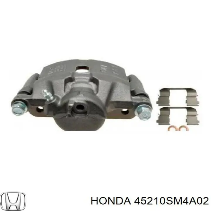 45210-SM4-A02 Honda суппорт тормозной задний левый
