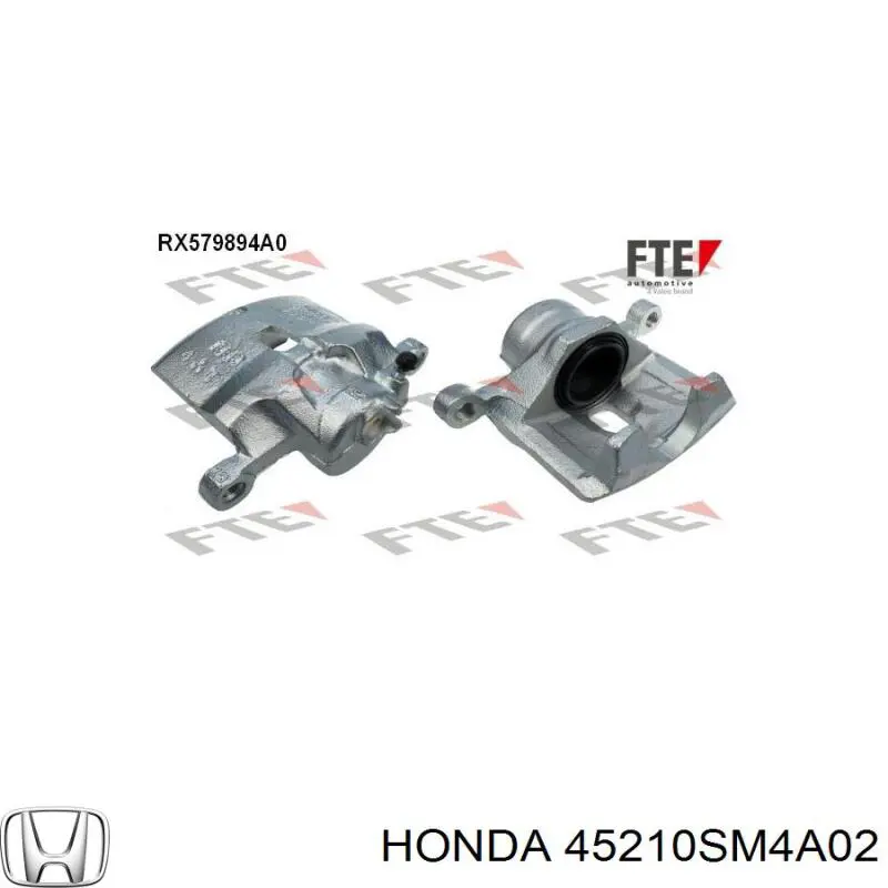 Задний левый суппорт Honda 45210SM4A02 цена, от 44.42 USD