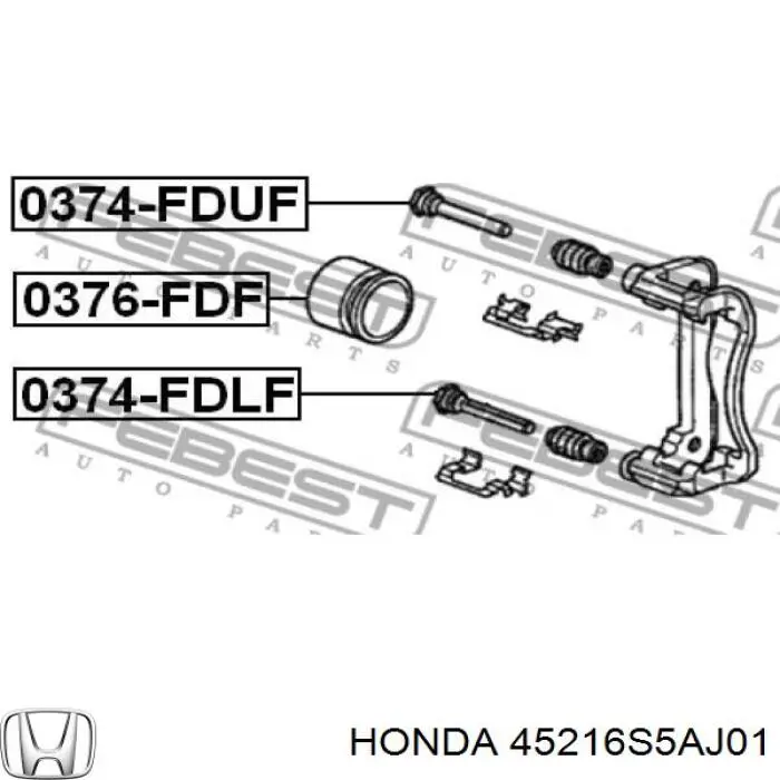 Купить 5584054G50 Suzuki Поршень суппорта тормозного переднего