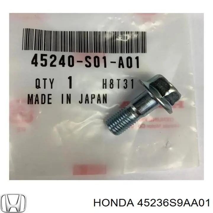 45236S9AA01 Honda направляющая суппорта переднего