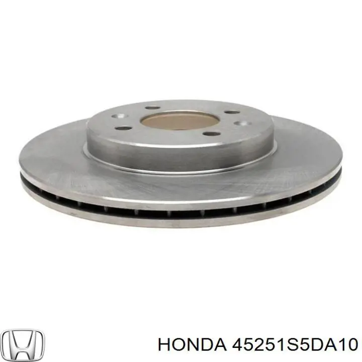 45251-S5D-A10 Honda диск тормозной передний