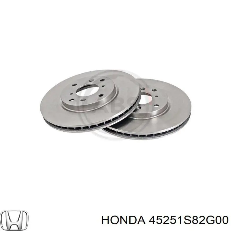 Купить 45251S82G00 Honda Ротор тормозной