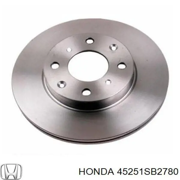 45251-SB2-780 Honda диск тормозной передний