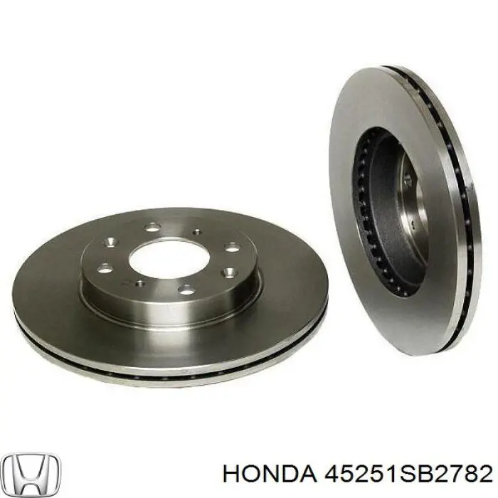 45251SB2782 Honda диск тормозной передний