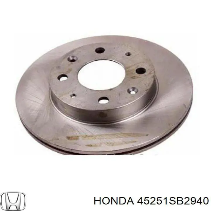 45251SB2940 Honda диск тормозной передний