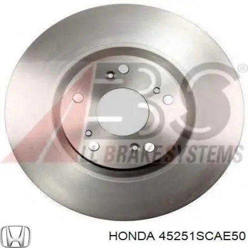 Купить 45251SCAE50 Honda Ротор тормозной