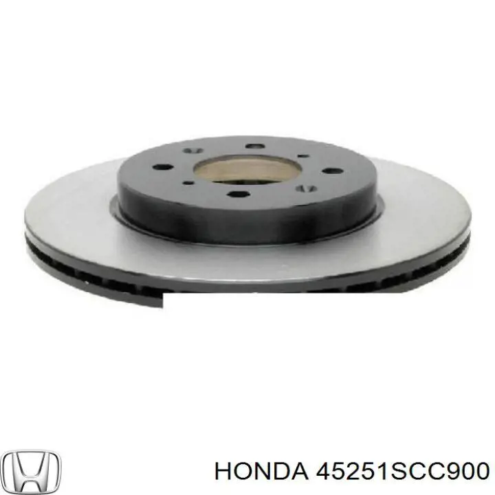 Передний тормозной диск Honda 45251SCC900