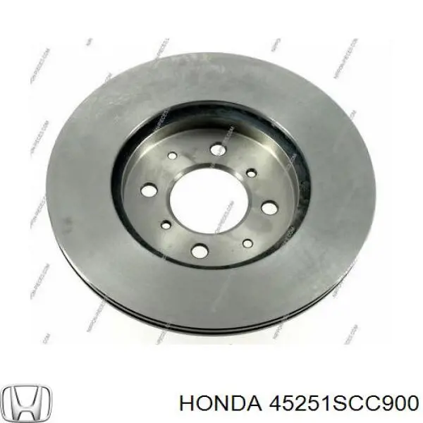 Тормоз дисковый передний Honda 45251SCC900 цена, от 31.51 USD
