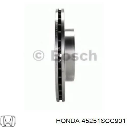 Купить 45251SCC901 Honda Ротор тормозной