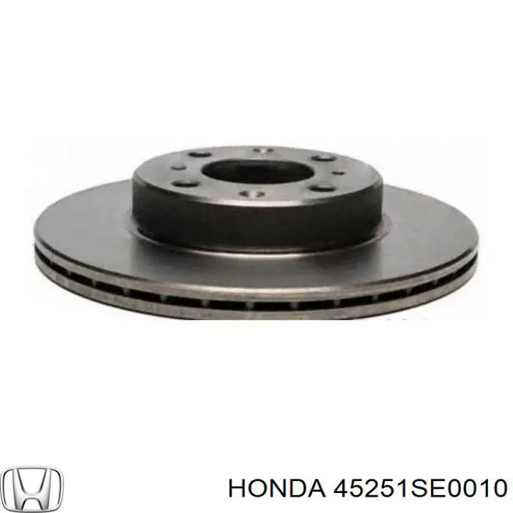 45251SE0010 Honda диск тормозной передний