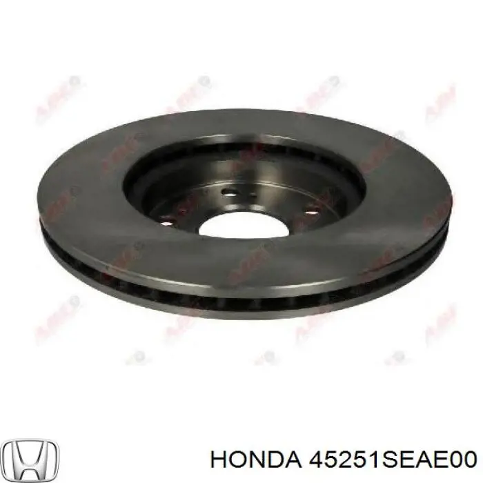 Тормоз дисковый передний Honda 45251SEAE00 цена, от 28.22 USD