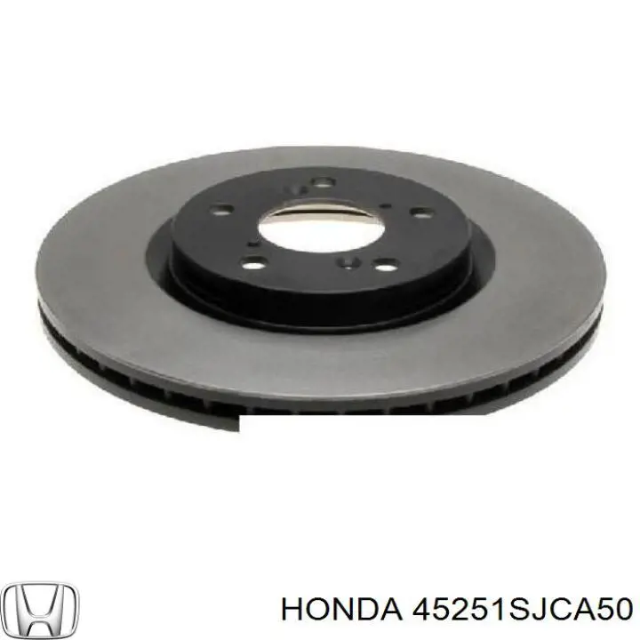 45251SJCA50 Honda Диск тормозной передний