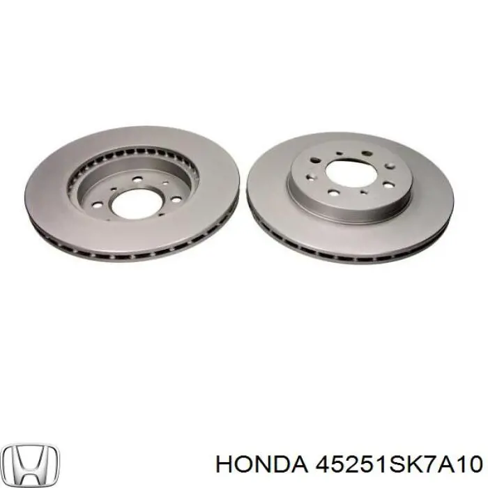 45251SK7A10 Honda тормозные диски