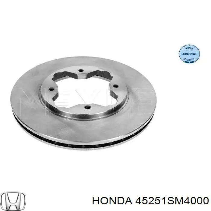 Купить 45251SM4000 Honda Ротор тормозной