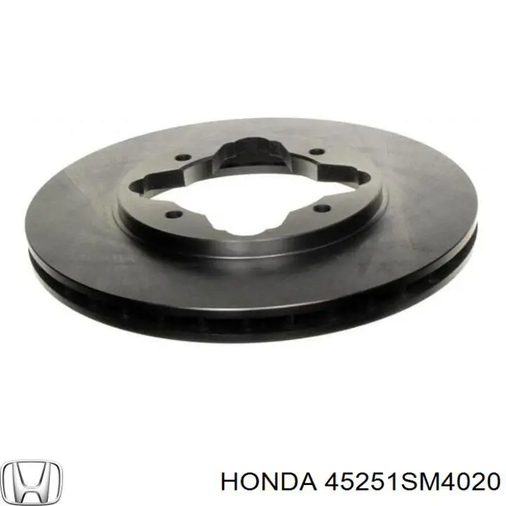45251SM4020 Honda диск тормозной передний