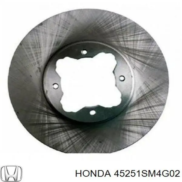 Тормоз дисковый передний Honda 45251SM4G02 цена, от 35.98 USD