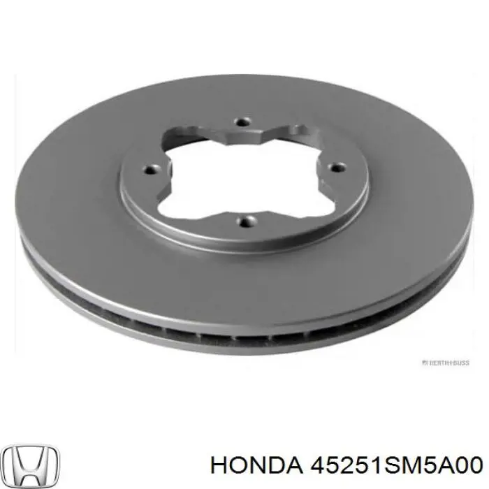 Тормоз дисковый передний Honda 45251SM5A00 цена, от 28.67 USD