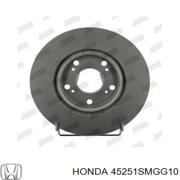 Передние тормозные диски 45251SMGG10 Honda
