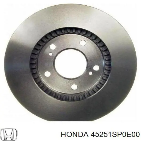 Передние тормозные диски 45251SP0E00 Honda