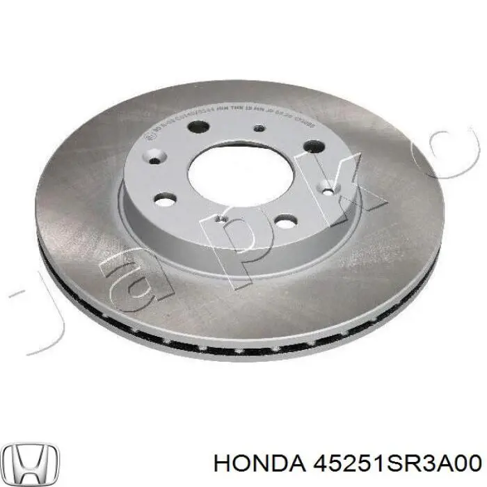 Тормоз дисковый передний Honda 45251SR3A00 цена, от 28.89 USD