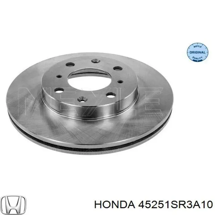 45251SR3A10 Honda Диск тормозной передний