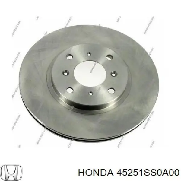 Передние тормозные диски 45251SS0A00 Honda