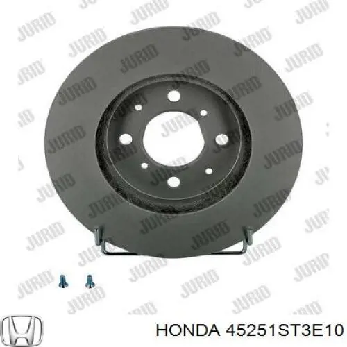 45251ST3E10 Honda диск тормозной передний
