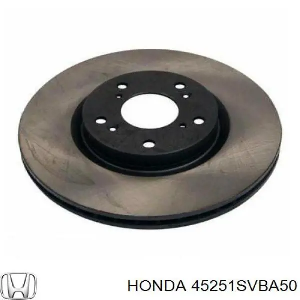 45251-SVB-A50 Honda диск тормозной передний