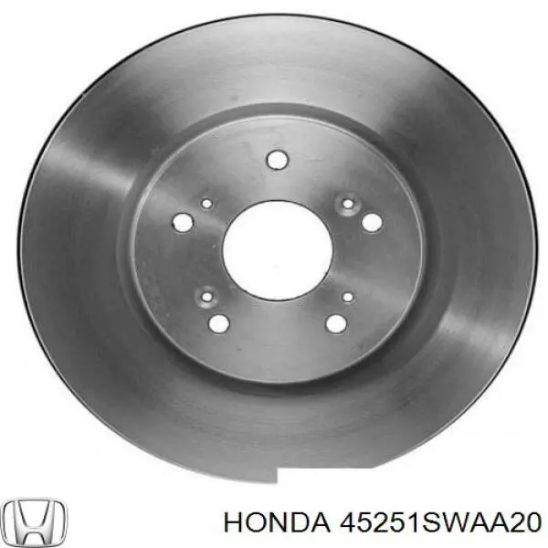45251SWAA20 Honda тормозные диски