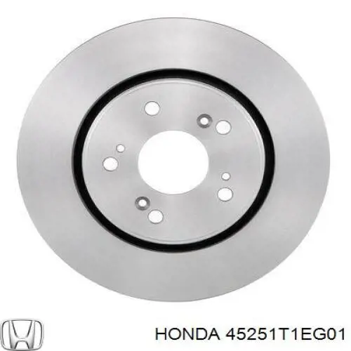 45251T1EG01 Honda Диск тормозной передний