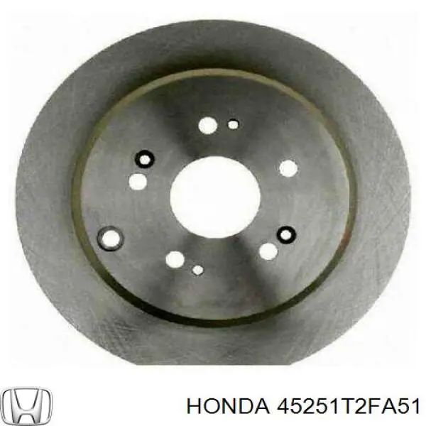 45251T2FA51 Honda диск тормозной передний