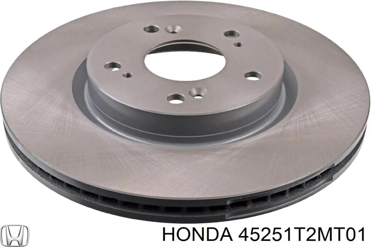45251T2MT01 Honda диск тормозной передний
