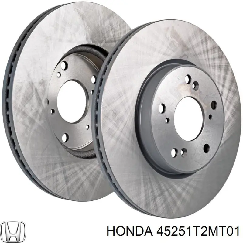 Передние тормозные диски 45251T2MT01 Honda