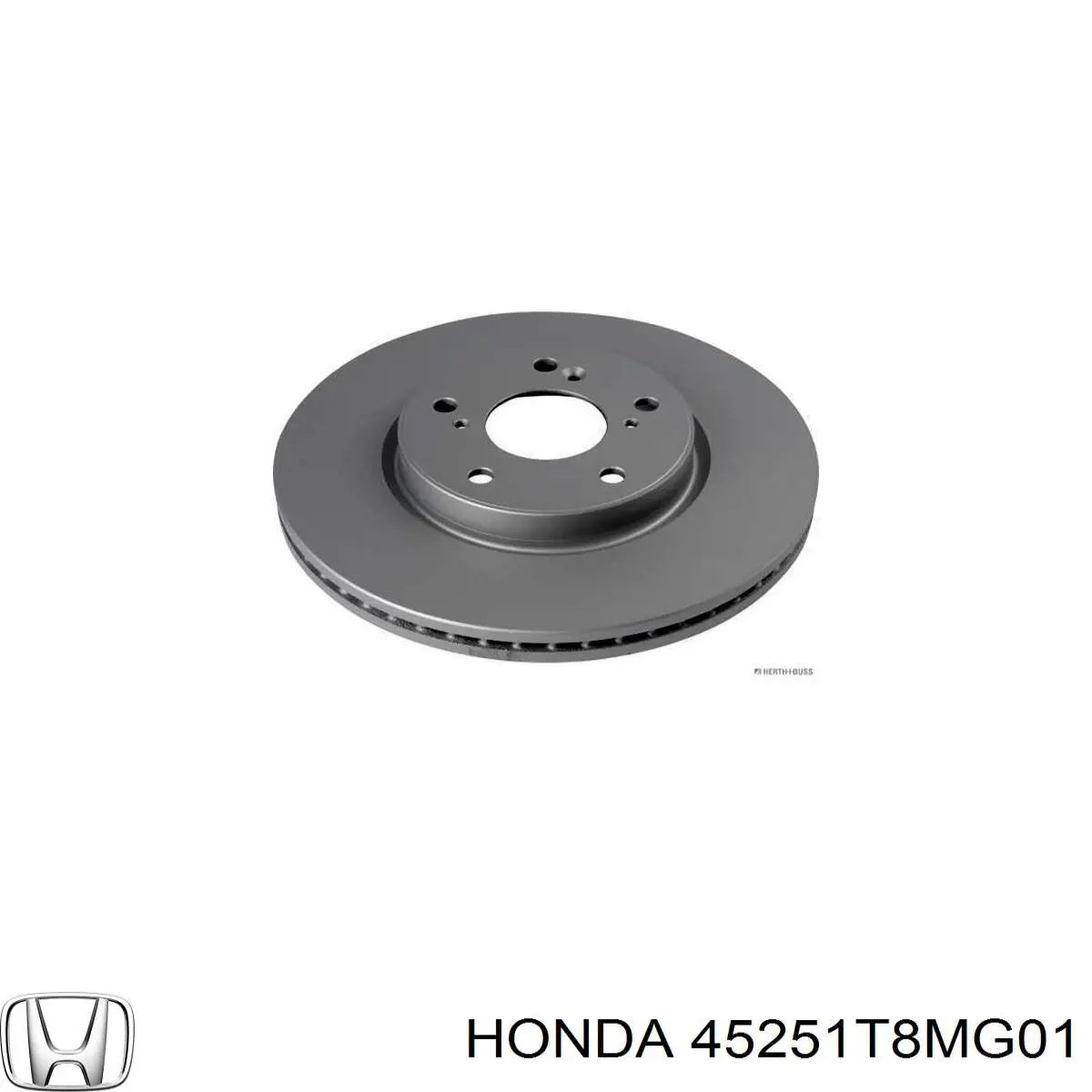 Тормоз дисковый передний Honda 45251T8MG01 цена, от 60.08 USD